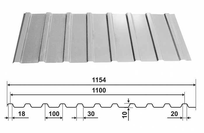 Профнастил С-10